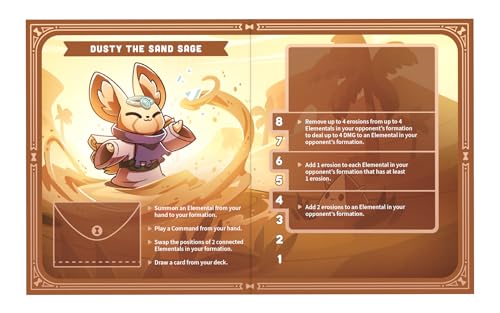 Unstable Games - Command of Nature Expansion - Sand & Wind Expansion - A Competitive Strategic Deck-Building Card Game for Kids, Teens, Adults - Great for Family Game Night - Image 4
