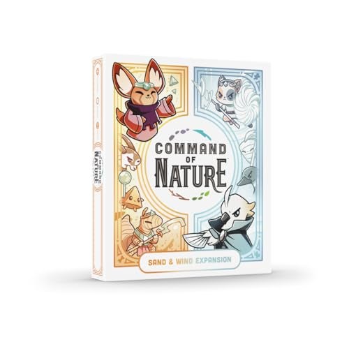 Unstable Games - Command of Nature Expansion - Sand & Wind Expansion - A Competitive Strategic Deck-Building Card Game for Kids, Teens, Adults - Great for Family Game Night - Image 1