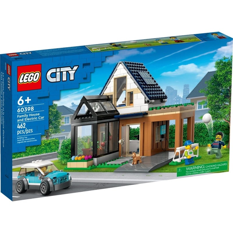 LEGO - City Family House And Electric Car 462 Pieces - 60398 - Image 1