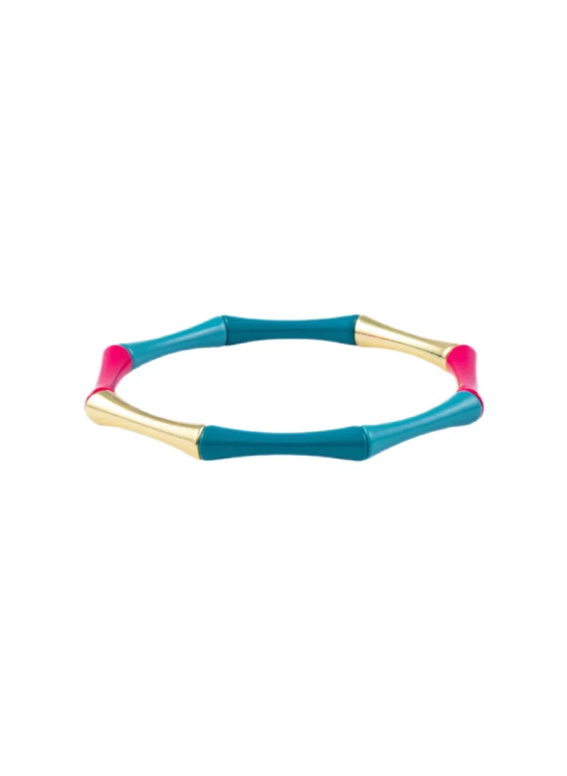 Bamboo colorful pink/blue