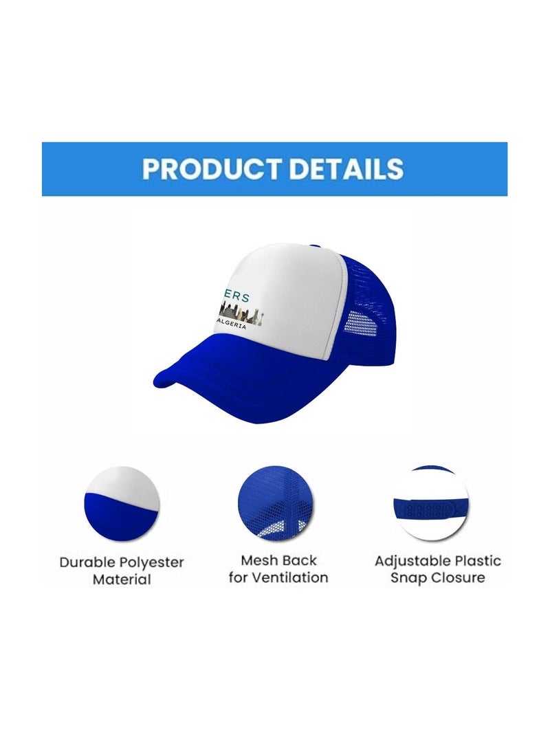 PRINTSHOP4ME Algeria Mesh Cap With Plastic Closure For Men And Women–Perfect For Sports,Outdoor Activities And Casual Wear–Great Gift For Sports Fans And Events - Image 5