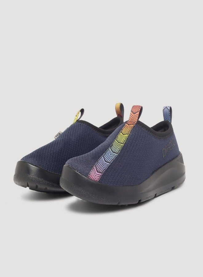 Plaeto Kids EzPlay Navy Blue Walking Shoes, 2UK - Image 5