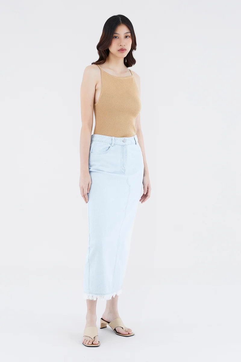 The Editor's Market Jeminic Square Knit Tank