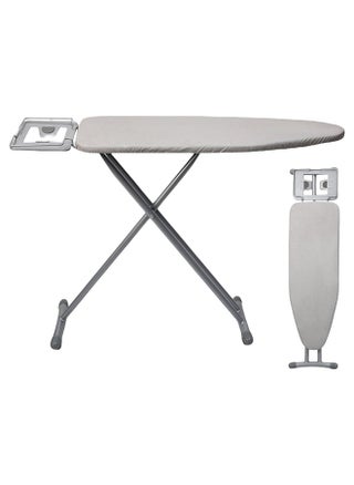 Sky-Touch Ironing Board 110x33cm, Folding Ironing Stand with Jumbo Iron Rest, Heavy Sturdy Metal Frame Legs Iron Stand, Ironing Board Adjustable Height for Home Laundry Room or Dorm Use, Grey - pzsku/Z806737EFB575A0A72A24Z/45/_/1721208723/f3d9780e-1b1a-4b45-8b2f-51e4935d8618