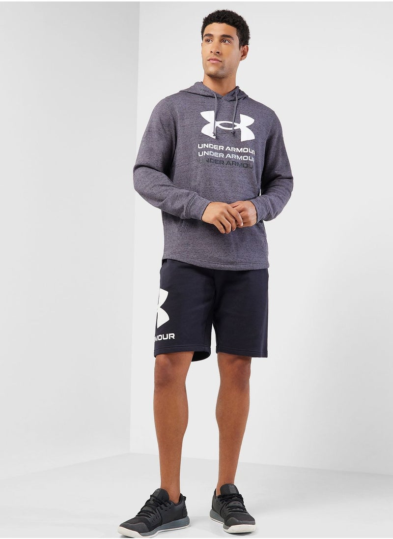 UNDER ARMOUR - Rival Terry Graphic Hoodie - Image 1