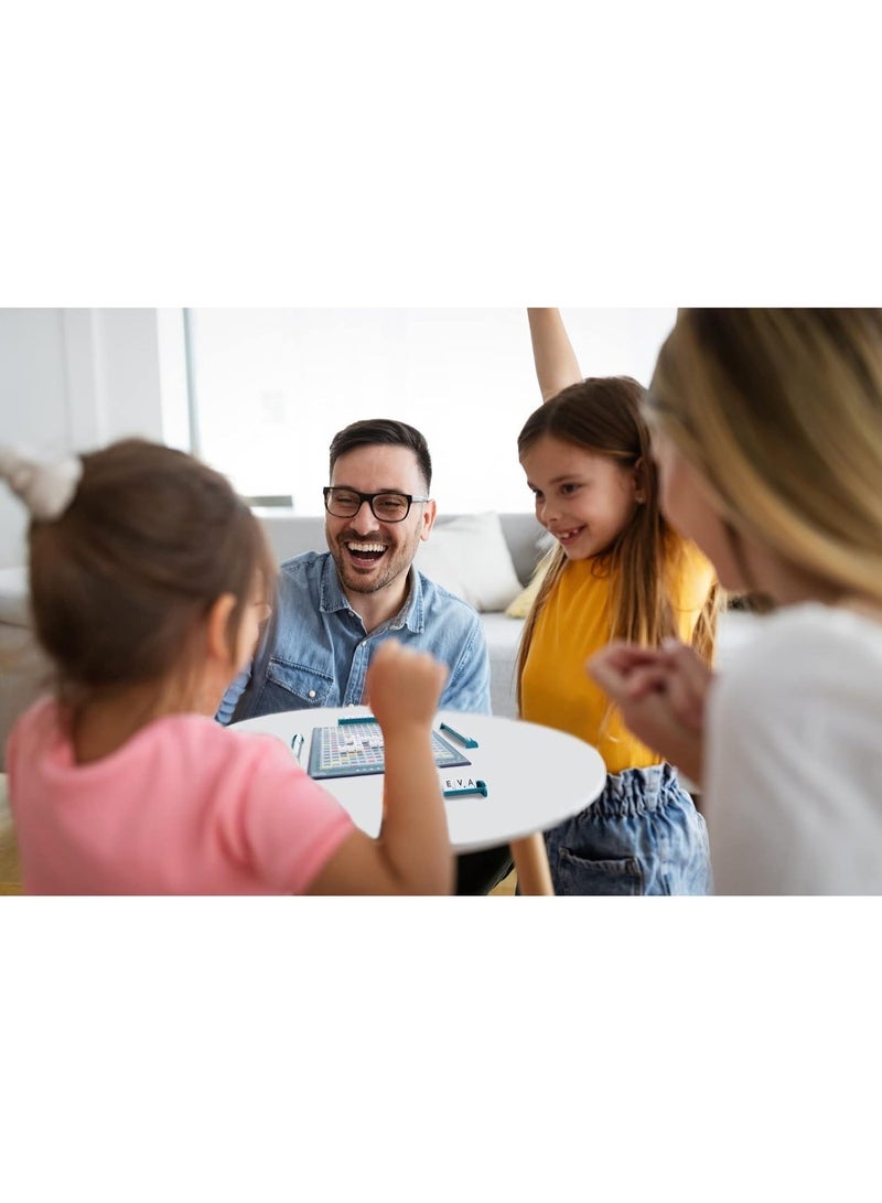 هاسبرو تويز لعبة السكرابل الكلاسيكية من هاسبرو | لعبة كلمات تفاعلية تعليمية للأطفال والكبار | تنمي مهارات التهجئة والمفردات | وضعان مرنان للعب (2-4 لاعبين) | مثالية لأمسيات الألعاب العائلية والتجمعات - Image 3
