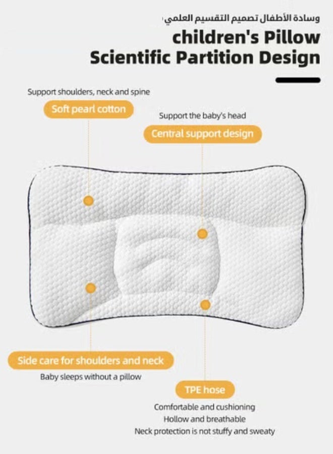 DOOKOO Baby Nursing Sleeping Pillow, Toddler Pillow for Sleeping, Kids Spine Protection Pillows, Soft Infant Pillows for Sleeping for Boys and Girls, Ergonomic Design, Especially for Child Aged 1 to 3 Years - Image 5
