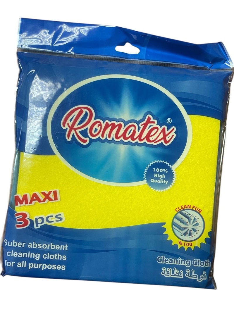 Romatex Cleaning Cloth 3*38x40 CM - Image 1