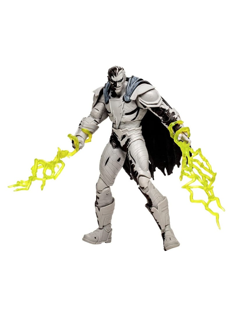 دي سي ملصق ذهبي مباشر DC مع رسوم هزلية - متغير فن الخط الأسود آدم 7 بوصة - Image 2