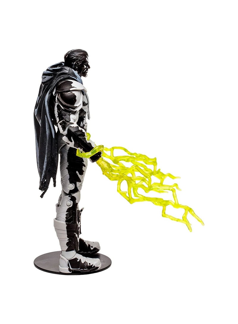 دي سي ملصق ذهبي مباشر DC مع رسوم هزلية - متغير فن الخط الأسود آدم 7 بوصة - Image 5