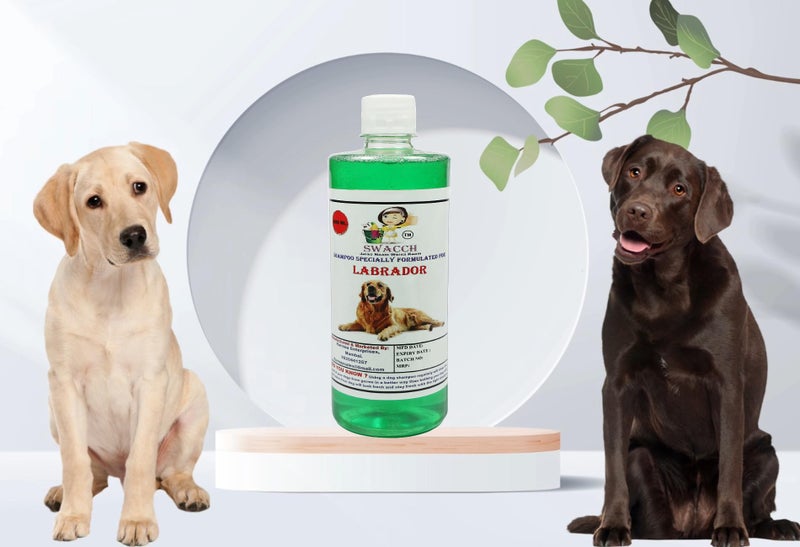 SWACCH Shampoo Specially FORMULATED for Labrador (500ML) NEEM ALOVERA - Image 1