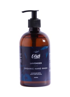 OLIVE Made with Natural Ingredients 100% Pure Olive Oil Liquid Hand Wash 500ml - Lavender  - Image 1