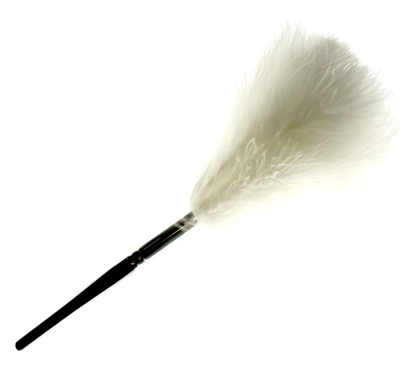 Crime Scene Marabou Feather Latent Fingerprint Brush for Detailed Fingerprints - White - Image 4