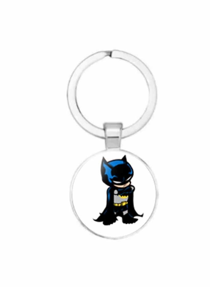 5esha Unisex Metal key Chain with Batman Carton Design - Image 1