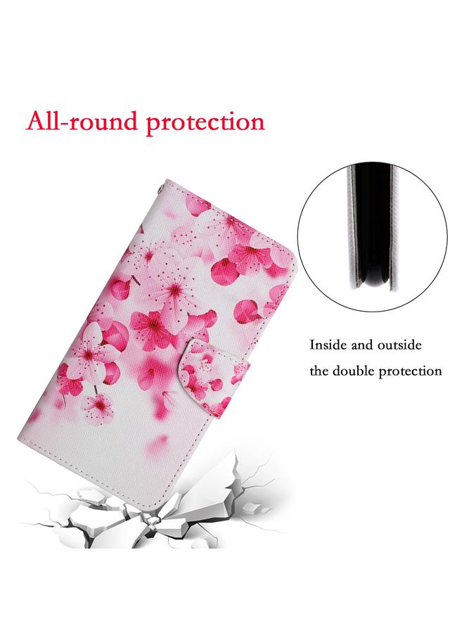 S-TOP Case For Samsung Galaxy A12 Painted Pattern Horizontal Flip Leather Case with Holder & Card Slot & Wallet - Image 5