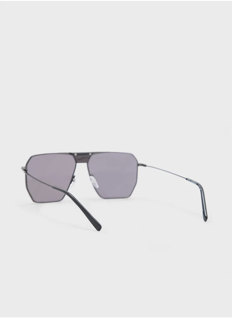 كارل لاغرفيلد Hexagon Sunglasses Kl350S