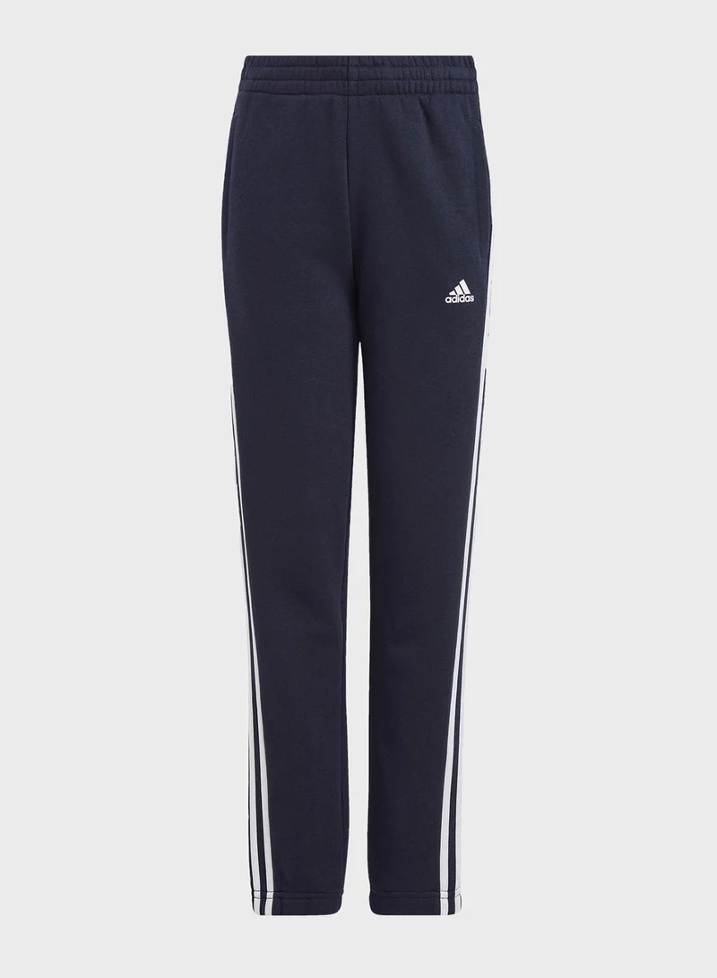 adidas Originals U 3S Fl Pant Blue Training Pants 7-8Y