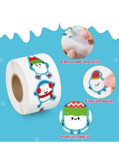 Winter Cute Marshmallow Sticker - 1000Pcs Winter Marshmallow Stickers In 2 Rolls Winter Christmas Adhesive Kawaii Marshmallow Decal Holiday Party Favor Classroom Office Bottle Decor For Kids - pzsku/Z8067D5B16475873D9F7BZ/45/_/1732787218/2574a634-2901-4839-9157-a9bc6dd5fec5