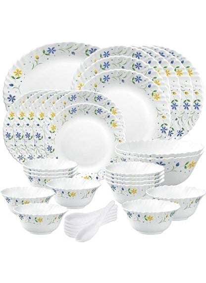 La Opala LaOpala Diva Twilight Bouquet Opalware Dinner Set of 33 Pcs  - Image 1