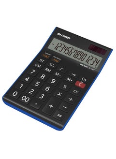 SHARP Sharp Desktop Calculator, 14 Digits, Blue, EL-145T-BL  - Image 2