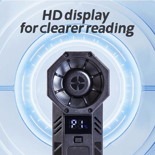 FAHKNS X3 High-Speed Air Duster, 130,000 RPM Brushless Motor Air Blaster, 4-Speed Adjustable Turbo Fan, 200g Super Wind Pressure Turbine Jet Blower - Image 4