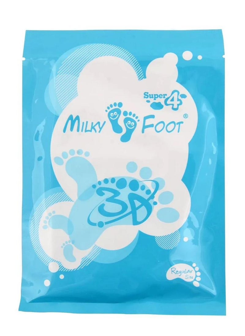 Milky Foot - 3D Super  Intense Exfoliating Foot Pad  Regular Size - Image 1