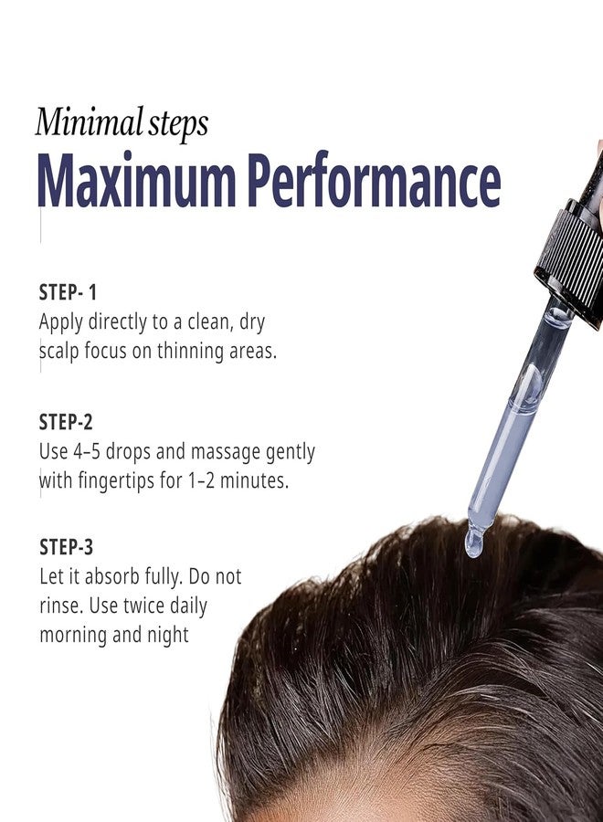 Reginald Men Athena- All in one Hair Serum | Hair Fall Control & Follicle Boost with 12 Actives | Advanced Hair Growth Serum For Scalp | Controls HairFall & Boosts New Hair Growth | For Men | 30ml - Image 3