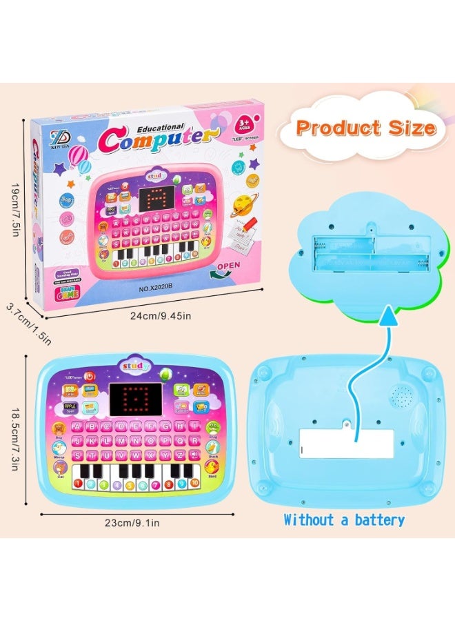 MAGIC VAULT Toddler Tablet Toy for 1–3 Year Olds | Educational Learning Pad with Music, Letters & Piano | Kids Interactive Toy - Image 4