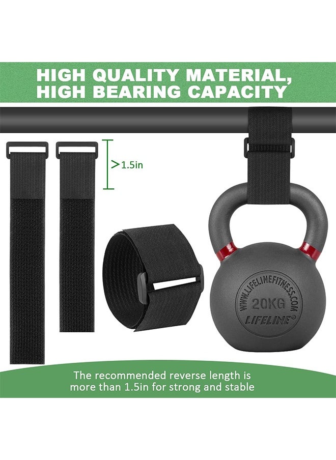 Peachjoy - Adjustable Cable Straps, Velcro Cable Ties, 2''*16.4ft Hook and Loop Straps with 20 Buckles, Free Cut Self Securing Strap, Reusable Nylon Securing Cord Ties for Cable Organiser Storage - Image 1