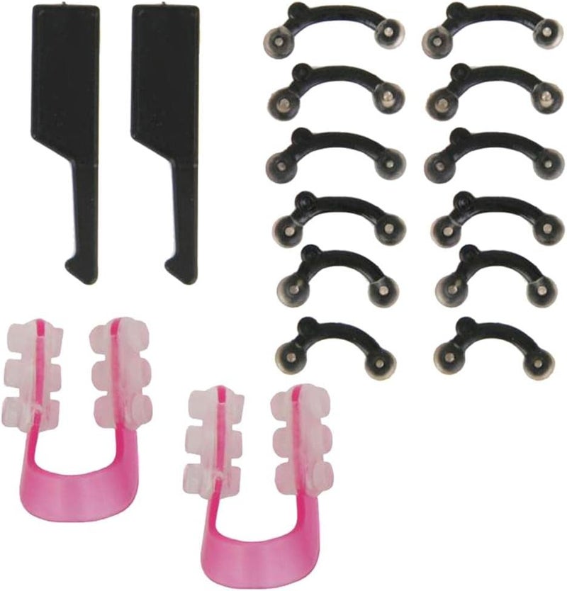 Non-Surgical Nose Lift Shaper, 3 Pairs Nose Up Lift Corrector Bridge Lift Straightening Tool, Plastic, Black - Image 4