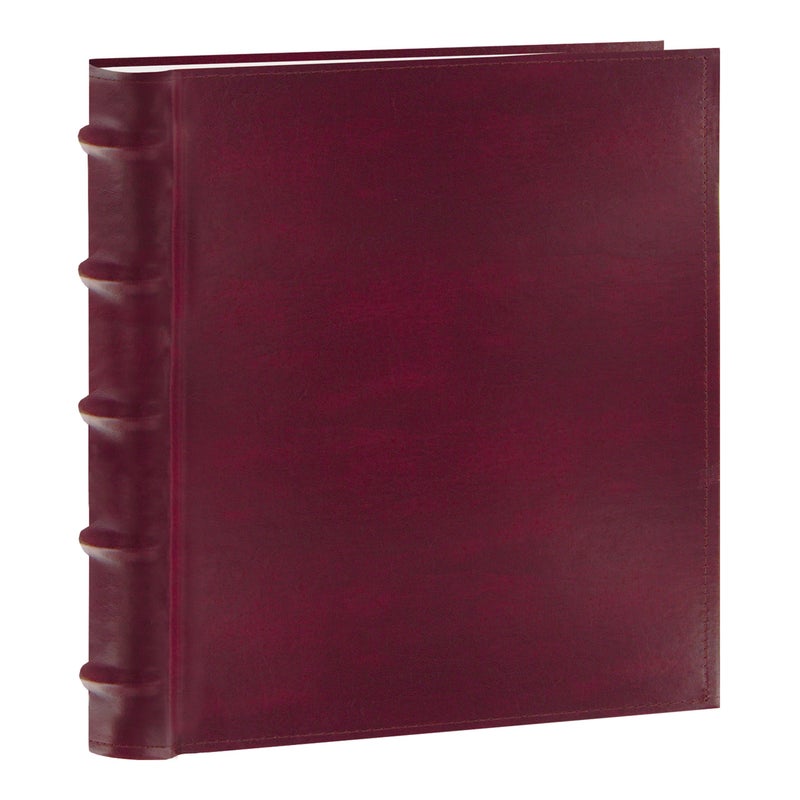 Pioneer Photo Albums CLB257BG 200Pocket European Bonded Leather Photo Album for 5 by 7Inch Prints Burgundy