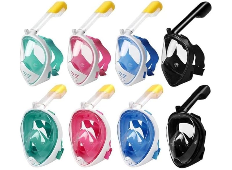 Full face diving mask, foldable, anti-fog, wide underwater vision for children and adults - Image 5