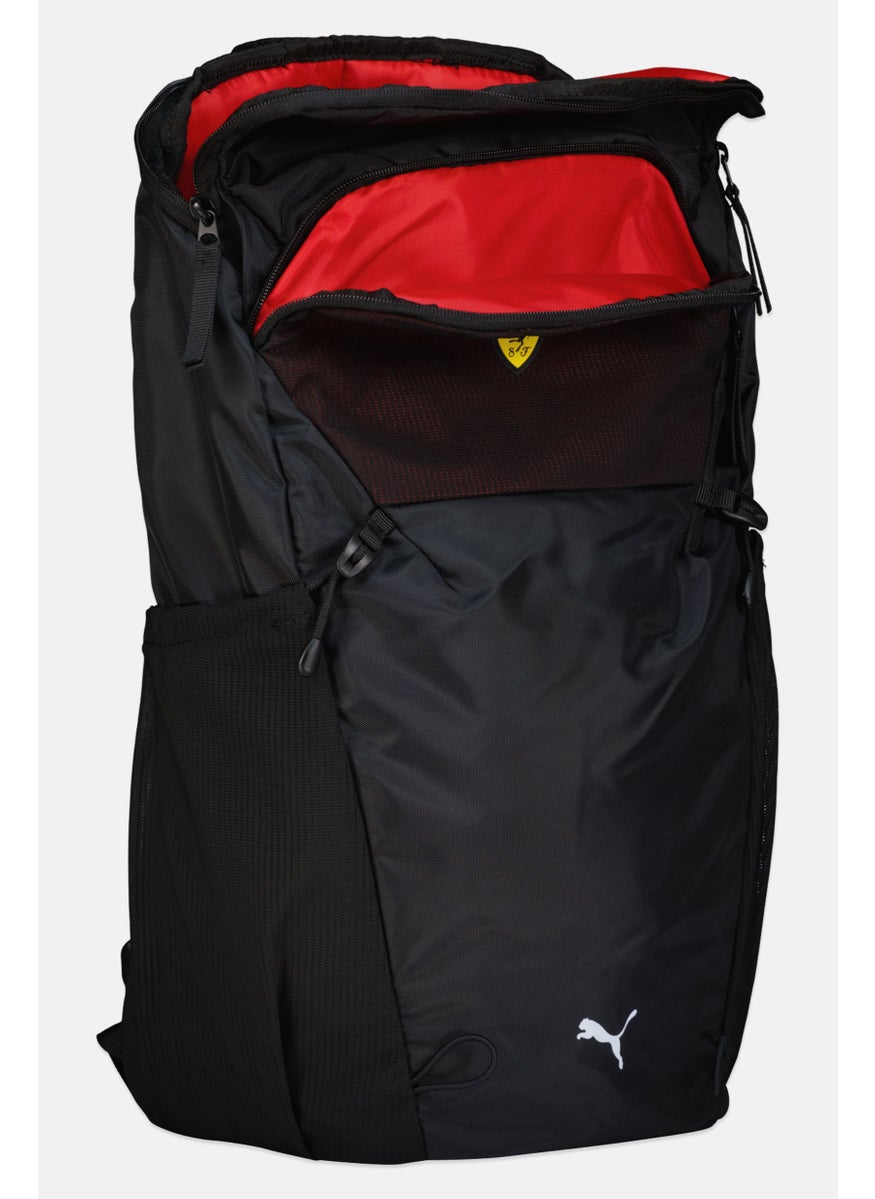 PUMA Puma x Scuderia Ferrari Men Brand Logo Backpack, Black  - Image 3