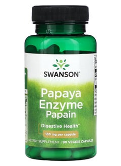 Papaya Enzyme Papain 100 mg  90 Veggie Capsules - pzsku/Z8068D93D68B534E9DB21Z/45/_/1729515230/58f40dff-90cb-430e-bc4d-b1eeac24f4ec