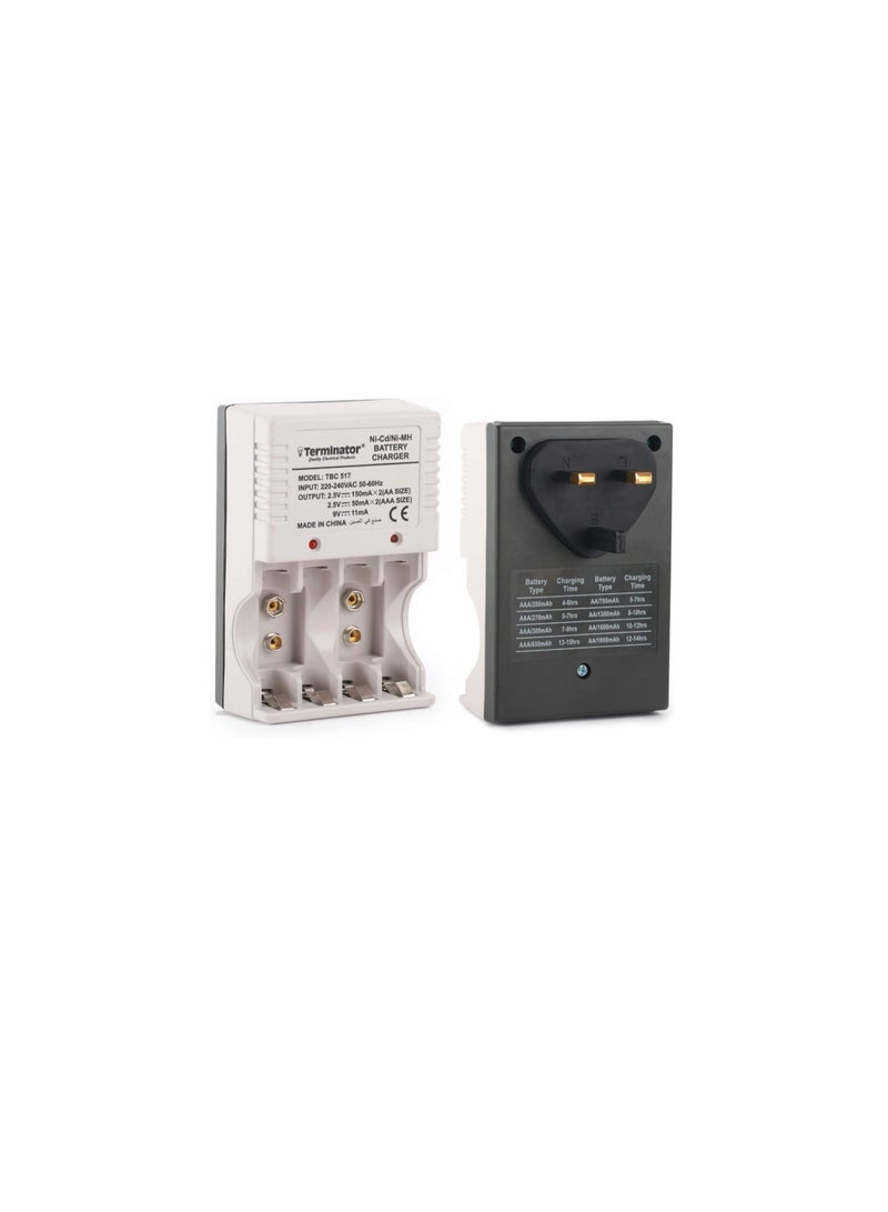 Terminator Terminator TBC 517 Universal Battery Charger AA,AAA  9V  - Image 3