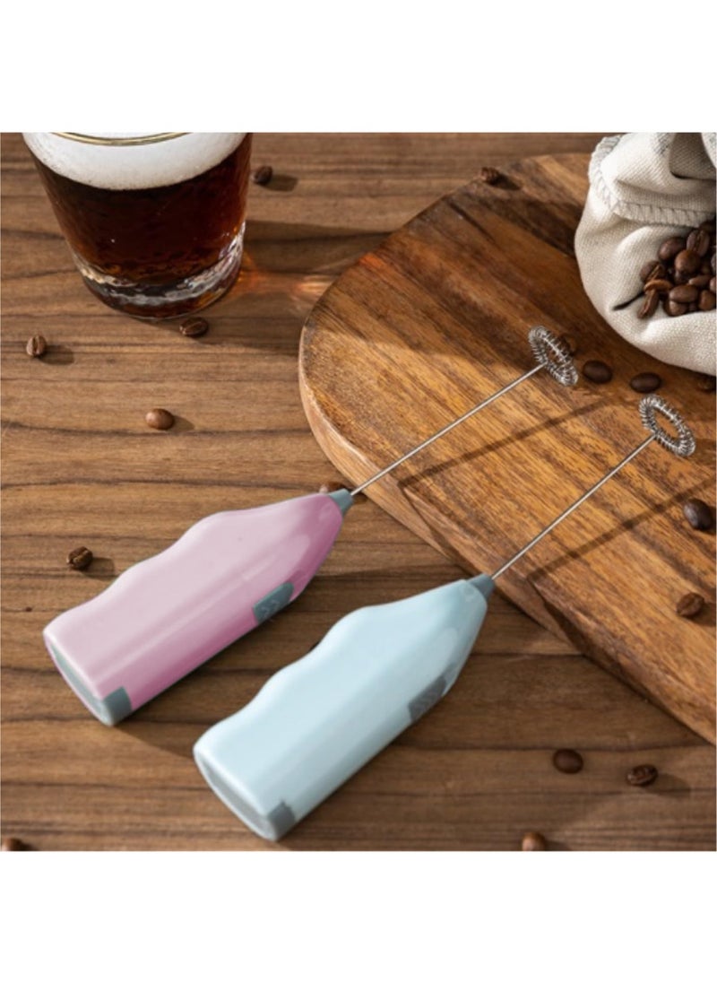 CATANES Coffee Milk Frother Whisk Milk Frother Handheld Small Whisk Milk Frother For Hot Chocolate Random Color One Size  - Image 5