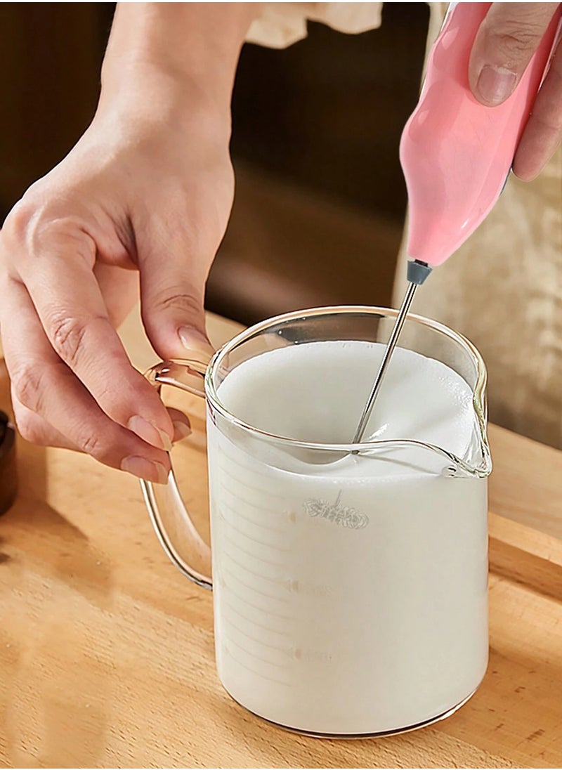 CATANES Coffee Milk Frother Whisk Milk Frother Handheld Small Whisk Milk Frother For Hot Chocolate Random Color One Size  - Image 2