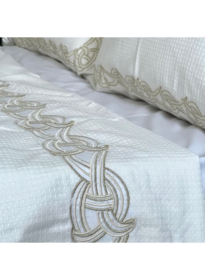 موني هوم طقم كوفرته مطرزه - Image 4