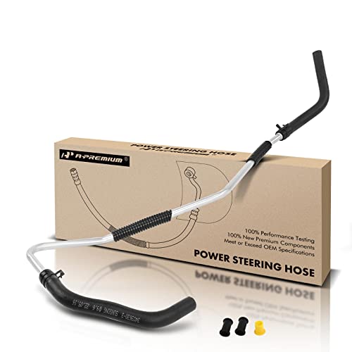 A-Premium Power Steering Return Hose Line Assembly Compatible with Toyota Camry 2002-2006, Solara 2004-2008 & Lexus ES300 2002-2003, ES330 2004-2006, GS300 2002-2005, Petrol, Pipe To Reservoir - Image 1