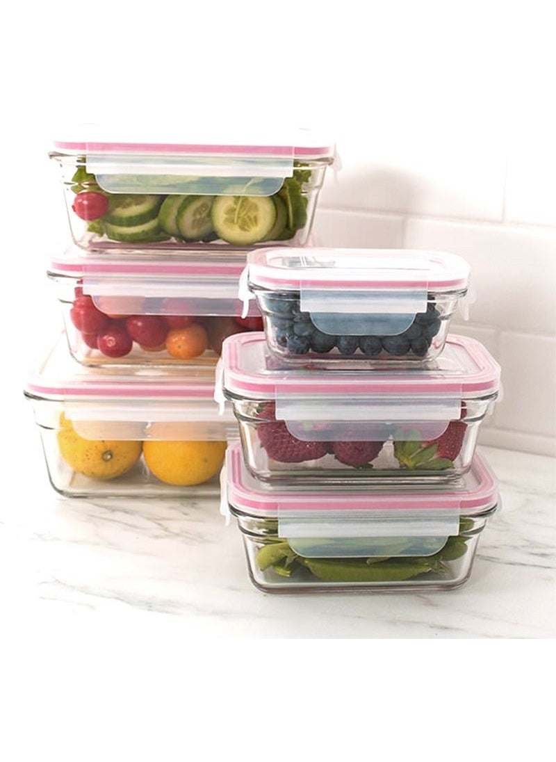 Glasslock Rectangular Glass Storage Container 1000 ml  - Image 2