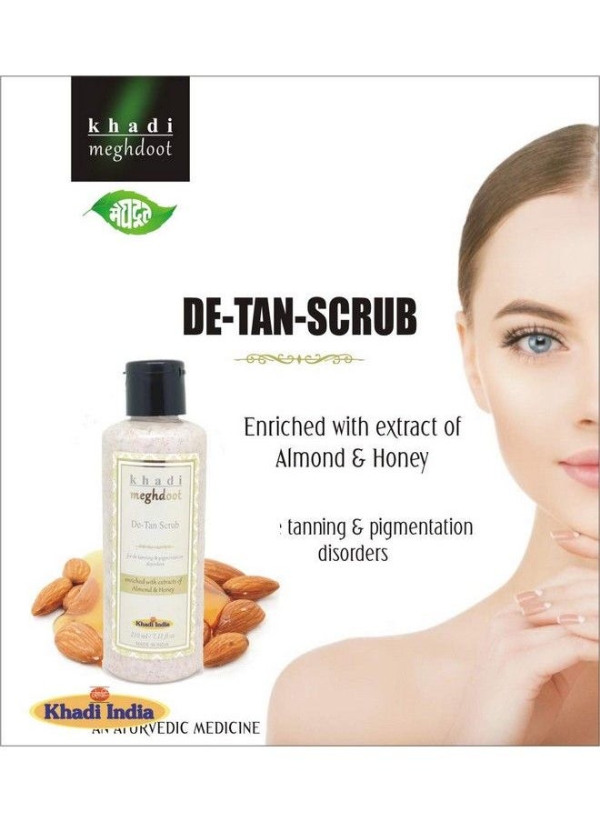 KHADI MEGHDOOT Detan Scrub 210Ml (Pack Of 1)  - Image 5