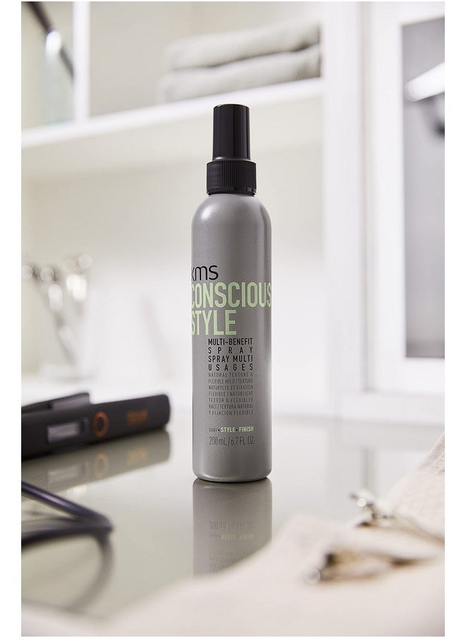 kms Consciousstyle Multi-Benefit Flexible Styling And Finishing Hairspray, 6.8 Oz  - Image 2