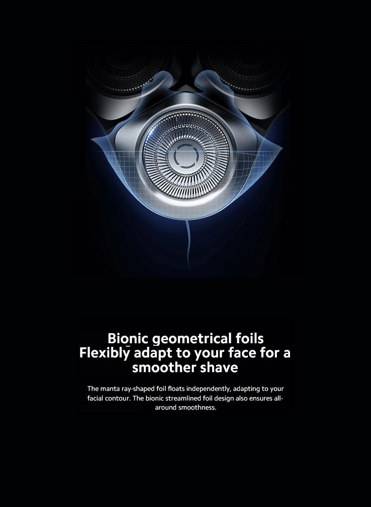 Xiaomi Electric Shaver S301 Replacement Head Bhr7448Gl – Precision Rotary Blades, Easy Installation, Durable And Skin-Friendly Design For A Smooth And Comfortable Shaving Experience – Silver - Image 5