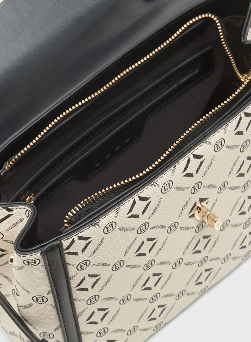 ELLE Flap Over Satchel