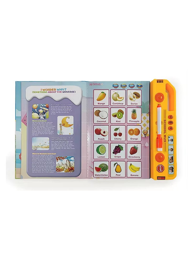 English Electronic Book Toy for Kids, with Sounds and Music - Image 3