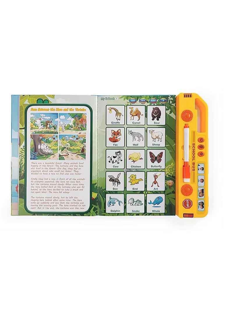 English Electronic Book Toy for Kids, with Sounds and Music - Image 5