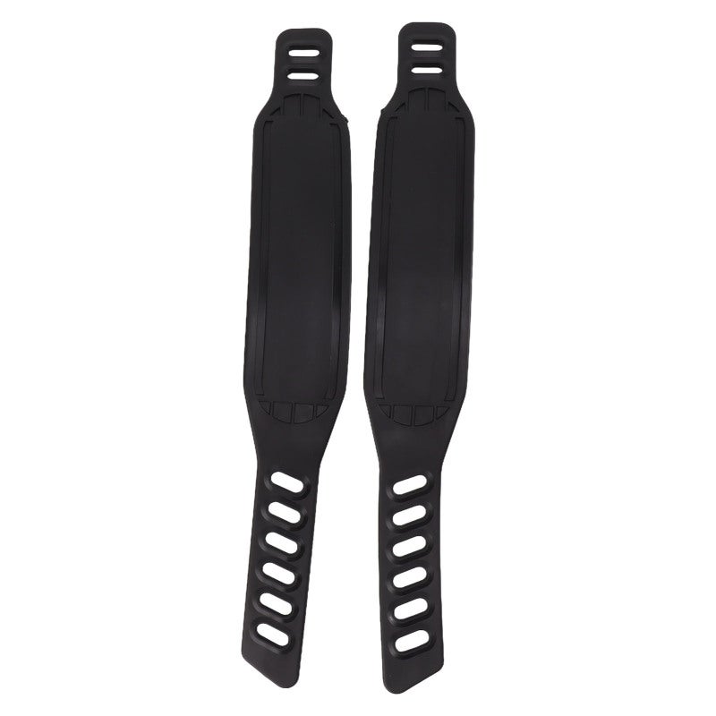 2PCS Exercise Bike Pedal Straps Plastic Adjustable Length Universal Bike Pedal Toe Clips Strap for Home Gym Cycling - Image 1