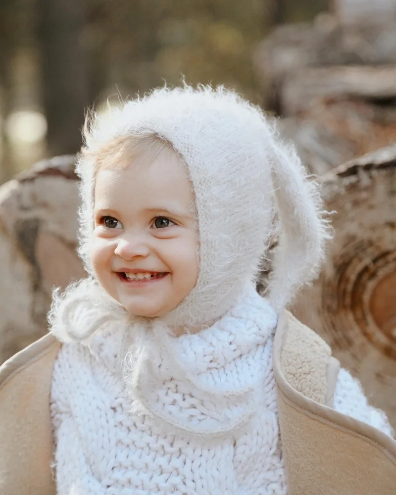 Ohlala Koala Baby Beanie with Rabbit Ears Model 9