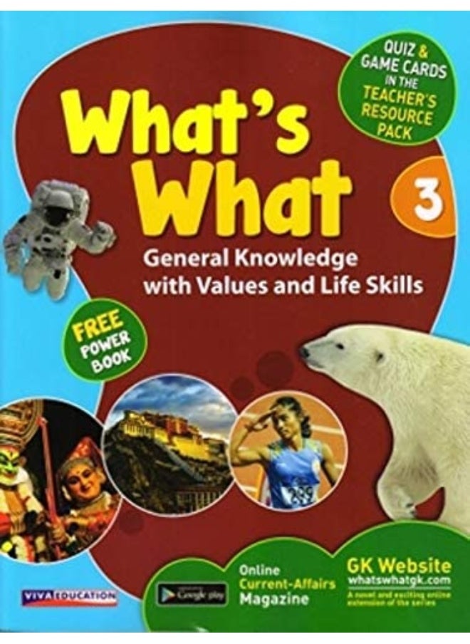 Viva What’s What General Knowledge Book 3 (2019 Edition) by Viva Education 