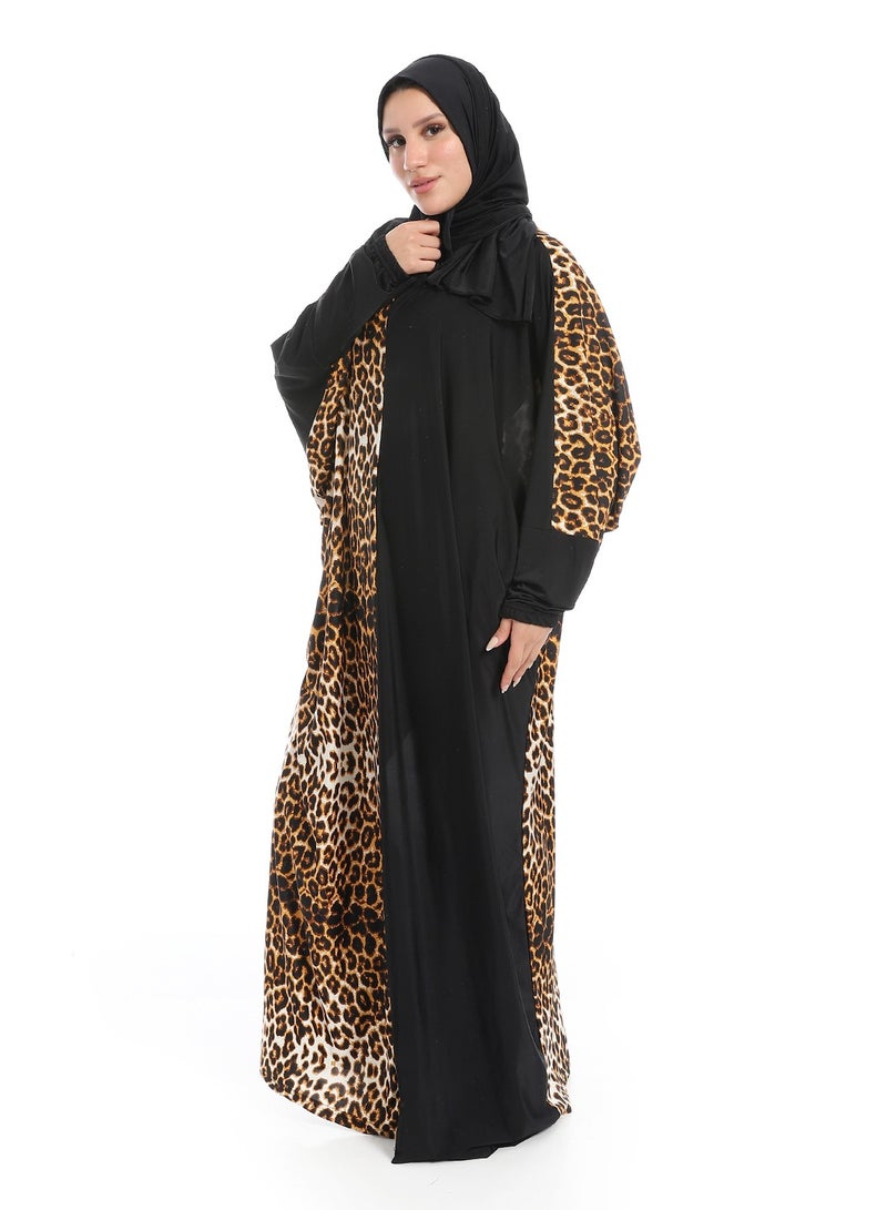 سيزار اسدال صلاة حريمي مزود بنقش تايجر  - Image 2